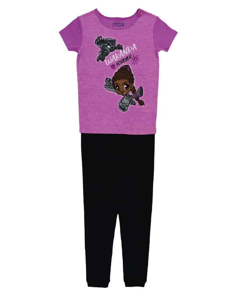 Marvel Boys' 2-piece Snug-fit Cotton Matching Holiday Pajama Set, Soft & Cute for Kids