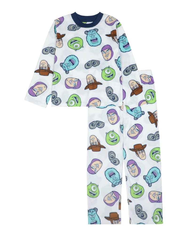 Disney Boys' 2-piece Loose-fit Pajama Set, Matching Long-Sleeve Pajamas