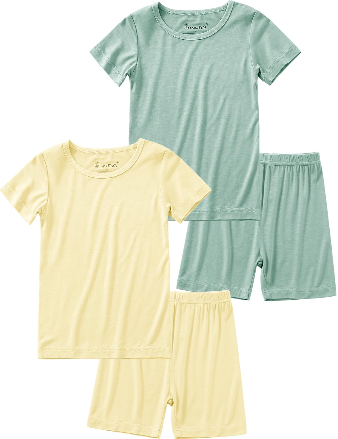 Jimonda Kids Bamboo Rayon Pajamas Set Kids Sleepwear