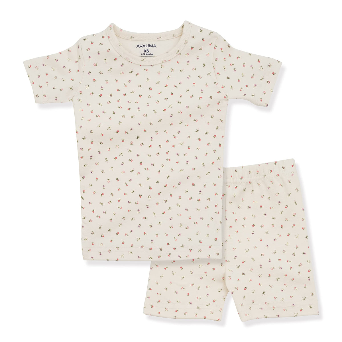 AVAUMA Baby Boys Girls Pajama Set 6M-7T Kids Cute Toddler Snug fit Pattern Design Pjs Cotton Sleepwear