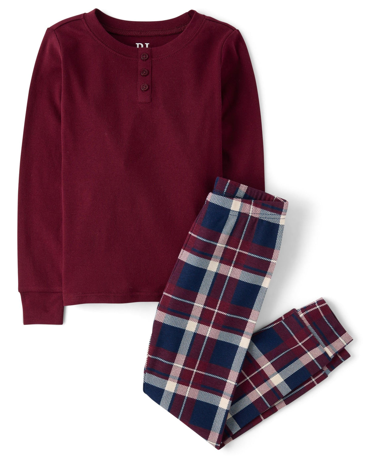 The Children's Place Boys' 100% Snug Fit Cotton Long Sleeve Top and Pants,2-piece Pajama Sets