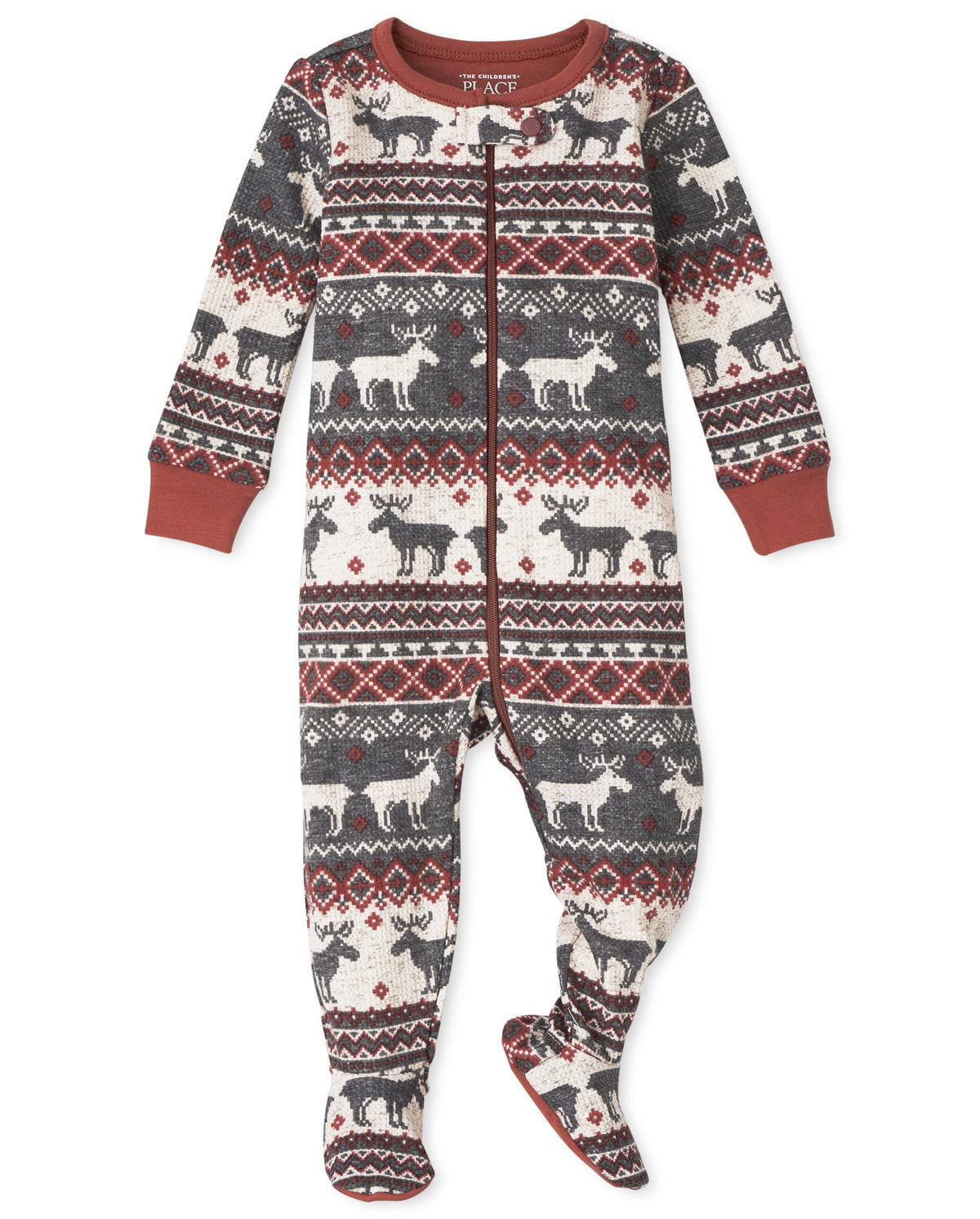 The Children's Place Baby Family Matching, Holiday Pajama Sets, Thermal