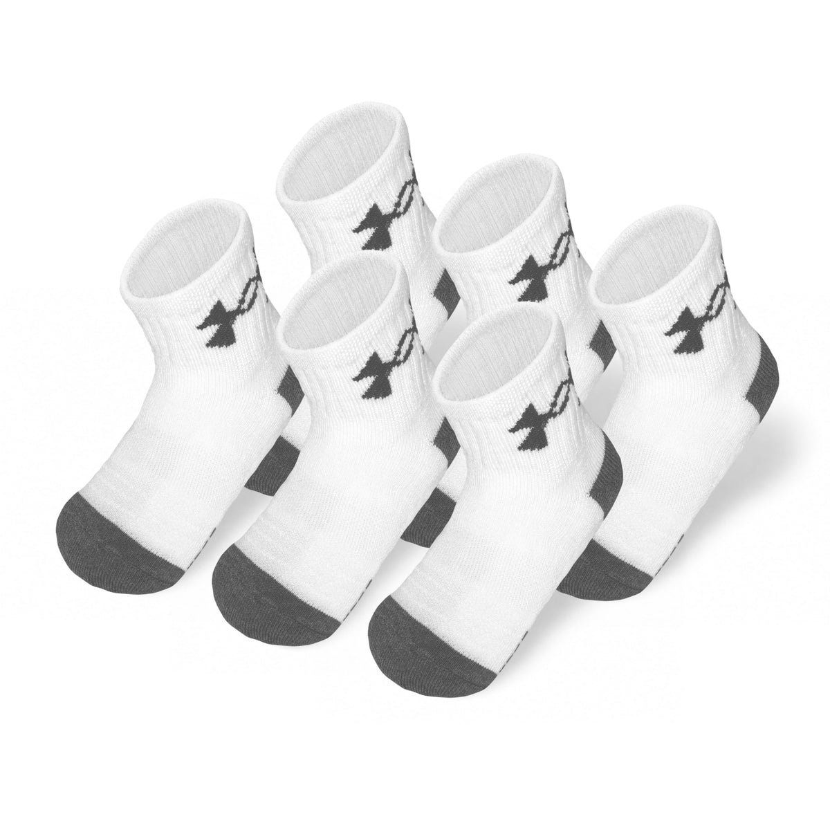 Under Armour boys Multi Pack Essential Quarter Sock
