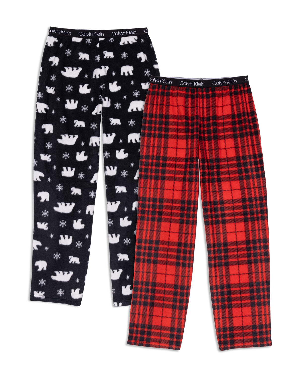 Calvin Klein Kids Boys' Super Soft Brushed Micro Pajama Pant 2-Pack