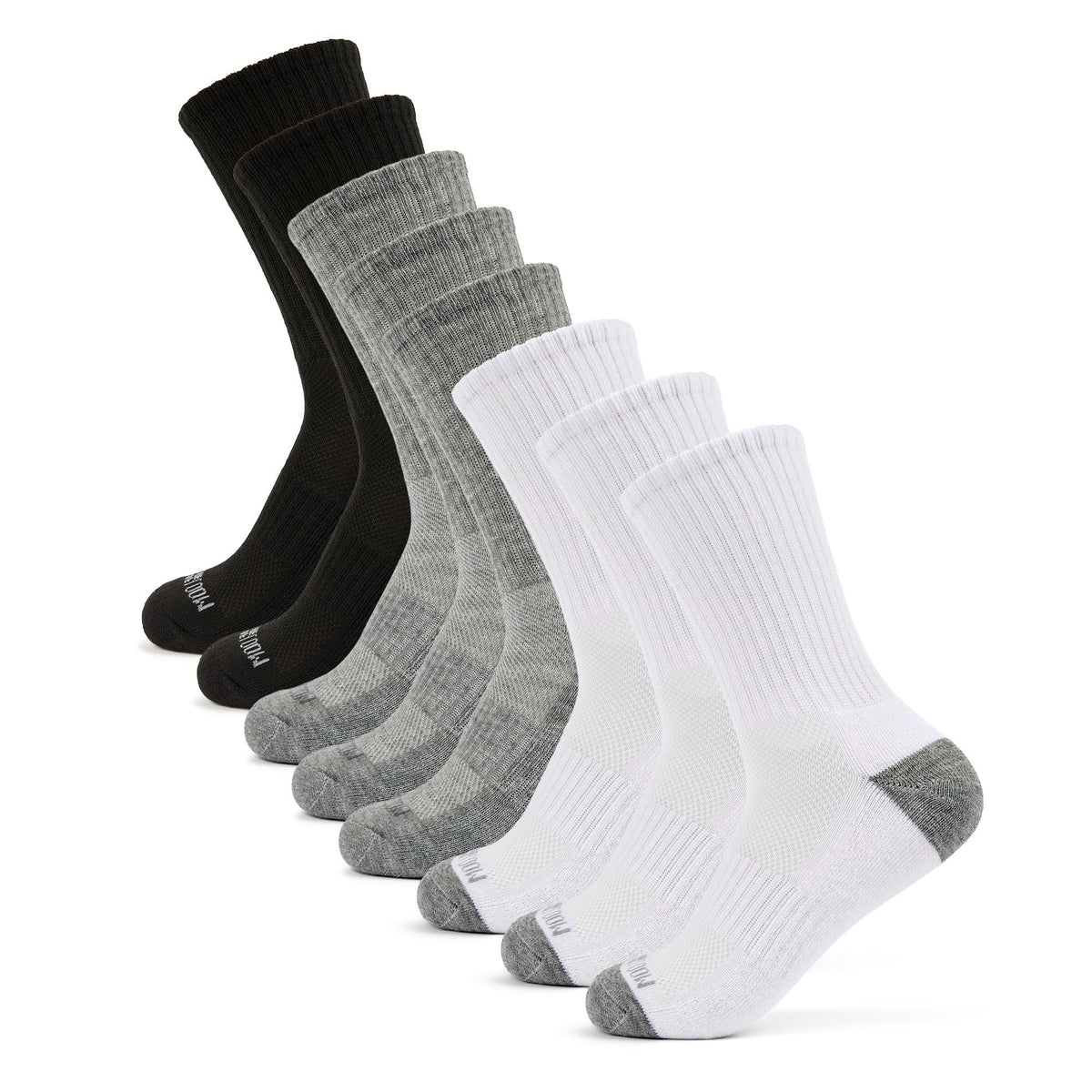 Fruit of the Loom Boys Coolzone Socks, Breathable with Half Cushion (Multi-Packs)