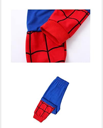 Toddler Boys Long Sleeve Rocket Dinosaur Pajamas Sets Pjs Cotton Sleepwear Infant Kids