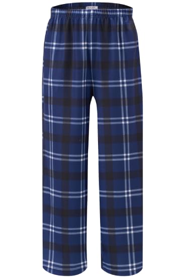 Ekouaer Boys Pajama Pants Plaid Bottoms Comfy Elastic Waist Pjs Bottoms