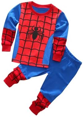 Toddler Boys Long Sleeve Rocket Dinosaur Pajamas Sets Pjs Cotton Sleepwear Infant Kids