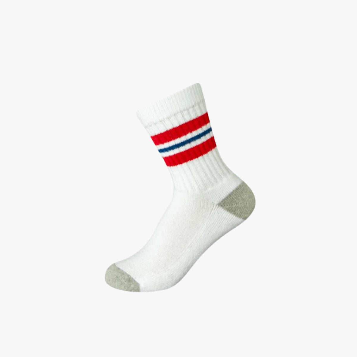 Amazon Essentials Boys and Toddlers' Cushioned Athletic Crew Sports Socks for School Kids, 10 Pairs