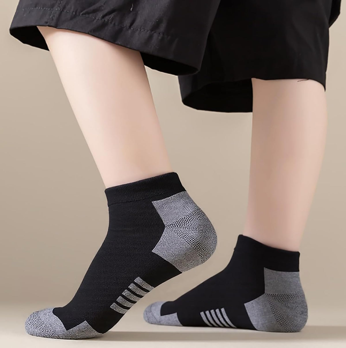 16-30 Pairs Boys Low Cut Ankle Socks Kids Crew Athletic Breathable Cushion Sole Socks for Running Hiking
