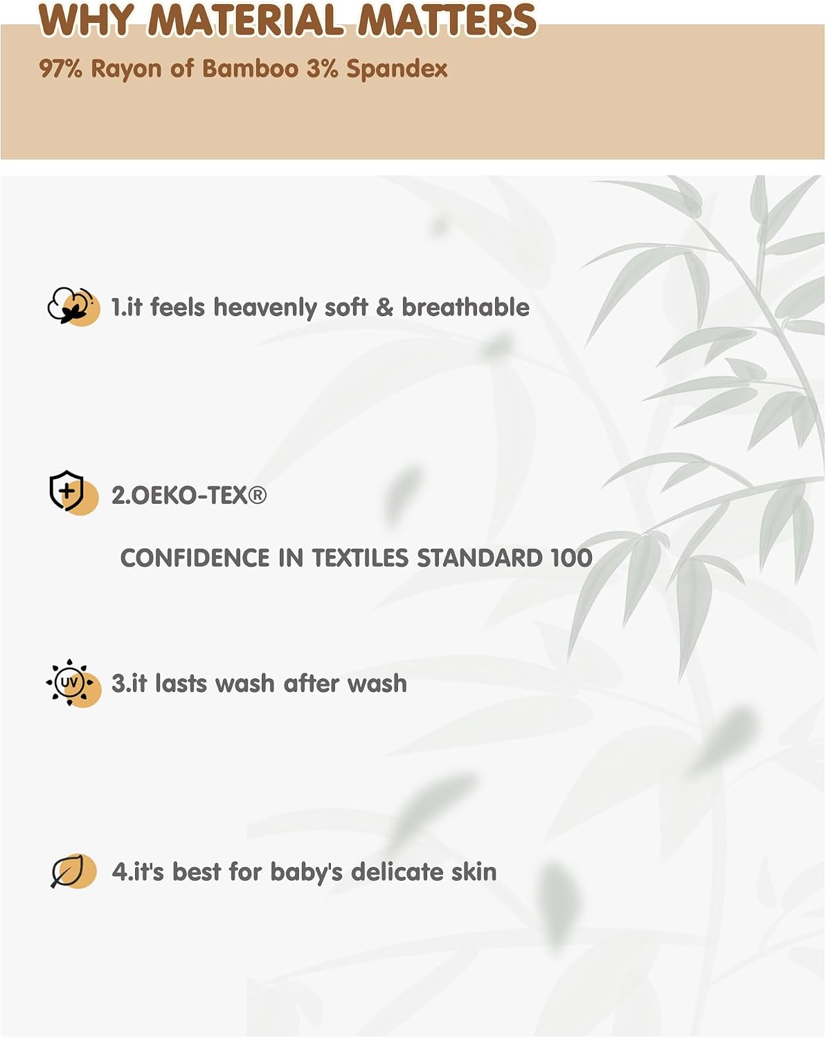 Jimonda Baby Boys Girls Pajama Sets Toddler Long Sleeve Sleepwear Sets Rayon from Bamboo Pajamas Sets 4pcs PJs 18M-8Y