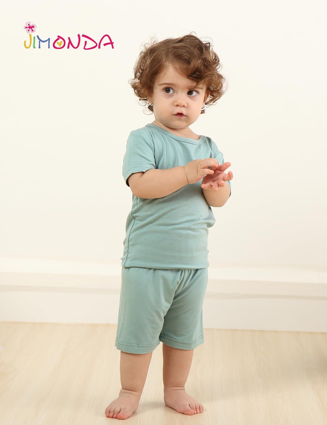 Jimonda Kids Bamboo Rayon Pajamas Set Kids Sleepwear