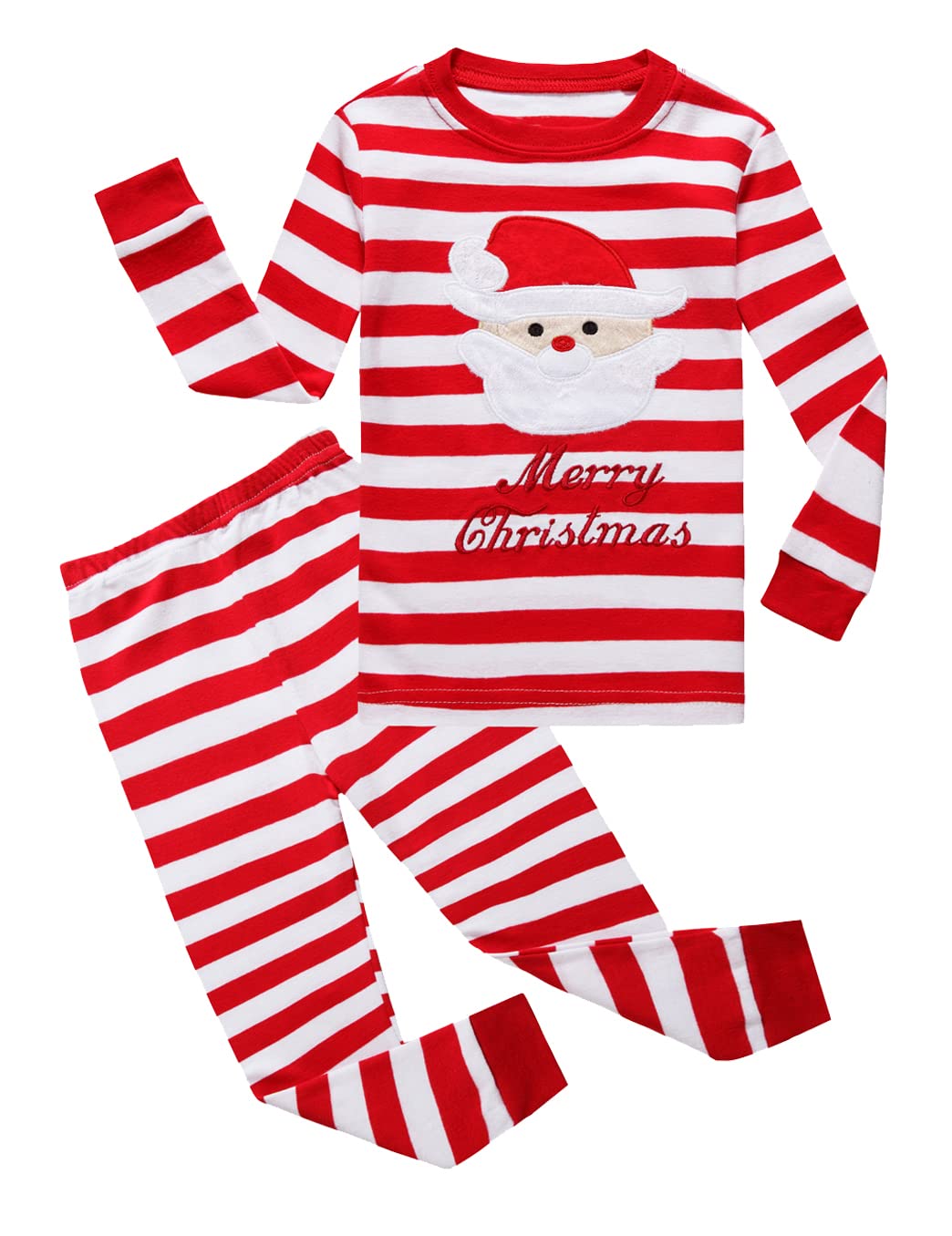 KikizYe Little Big Boys Girls Pajamas Set Kids PJs 100% Cotton Sleepwear