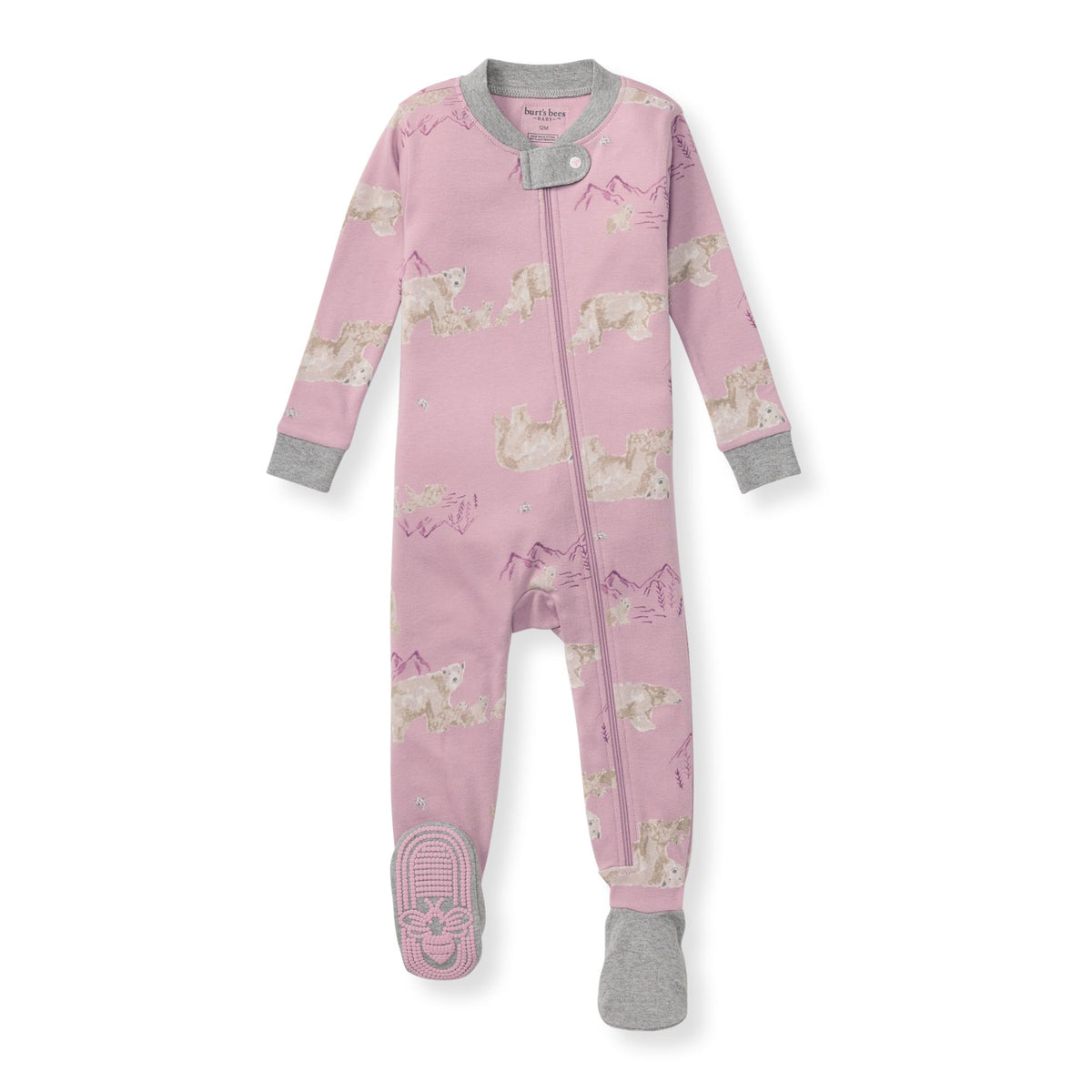 Burt's Bees Baby Boys Footless Pajamas, Sleep and Play Loose Fit, 100% Organic Cotton Soft One-piece PJs, Sizes NB to 6-9 Months