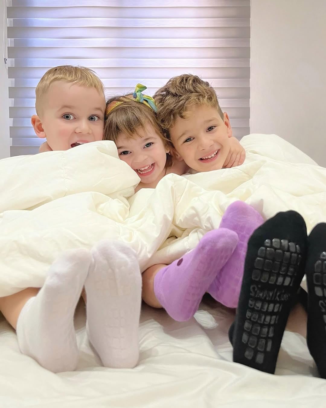 Simply Kids Baby Non-Slip Ankle Socks – Superior Grip, Soft Cotton, for Active Toddler Girls & Boys (Ages 0-7)