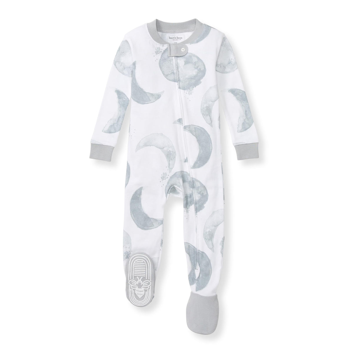 Burt's Bees Baby Boys Footless Pajamas, Sleep and Play Loose Fit, 100% Organic Cotton Soft One-piece PJs, Sizes NB to 6-9 Months