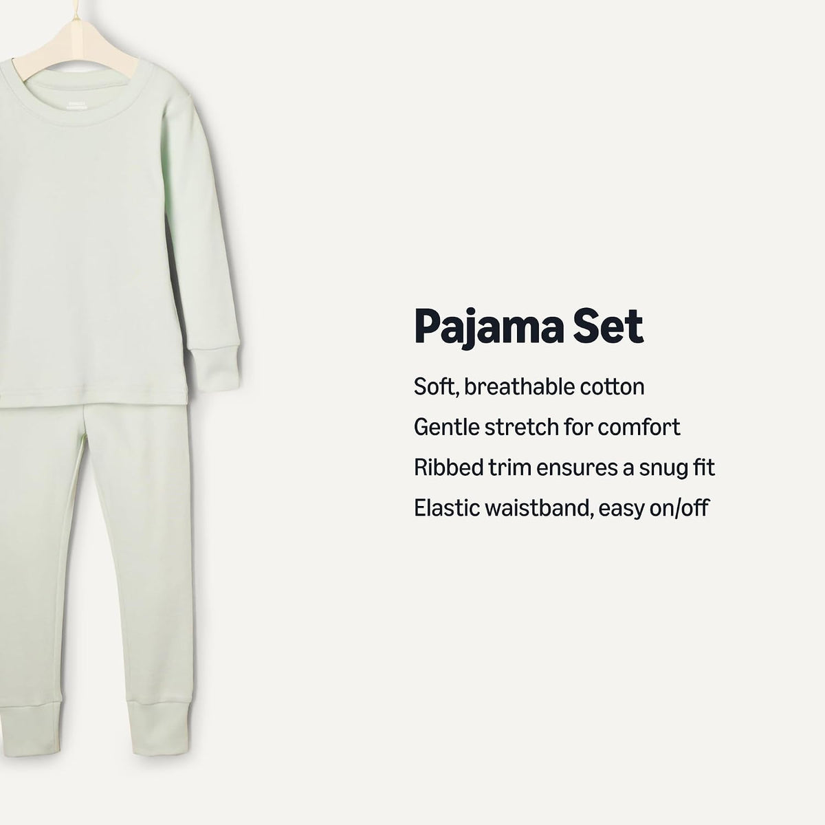 Amazon Essentials x Sofia Grainge Unisex Toddlers and Babies' Snug-Fit Cotton Pajamas, Pack of 2
