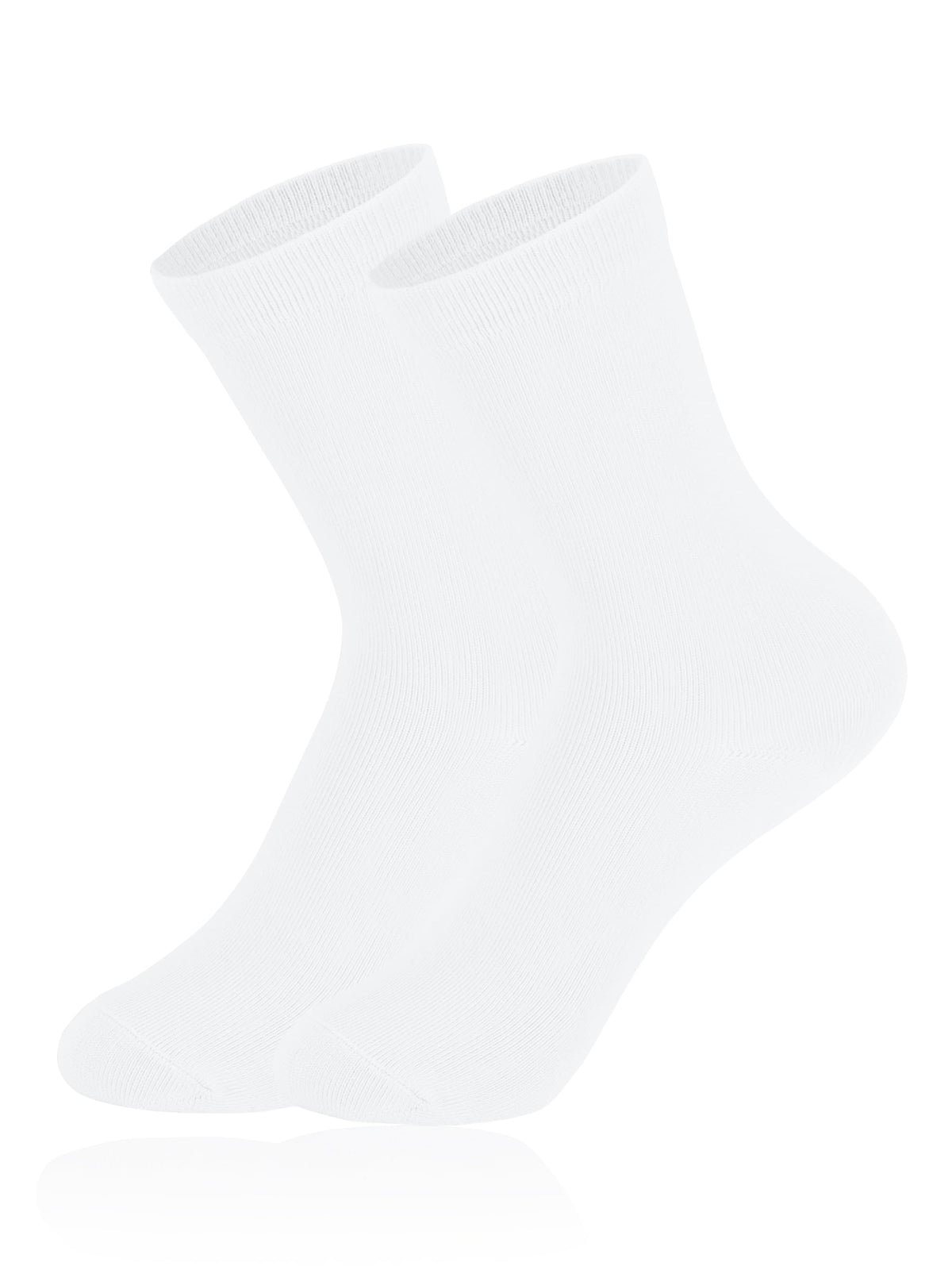 Forony Boys Girls Kids Dress Socks 6-12 Years Old Combed Cotton Anti Odor Crew Socks Quick Dry