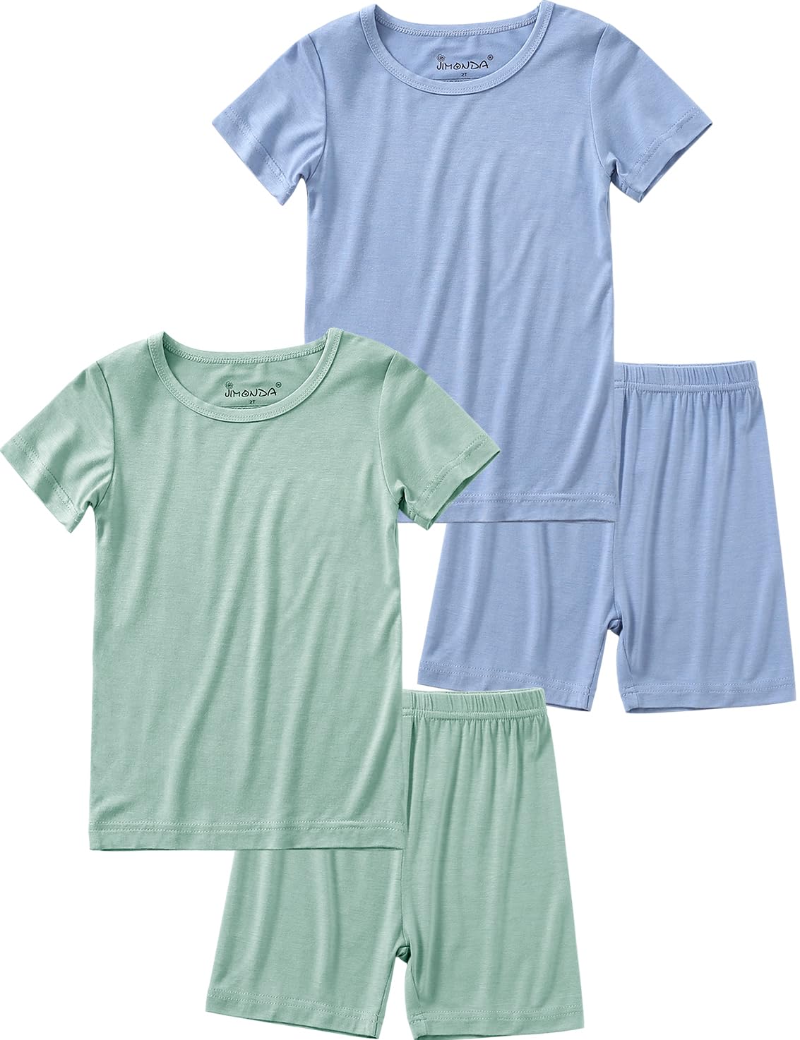 Jimonda Kids Bamboo Rayon Pajamas Set Kids Sleepwear