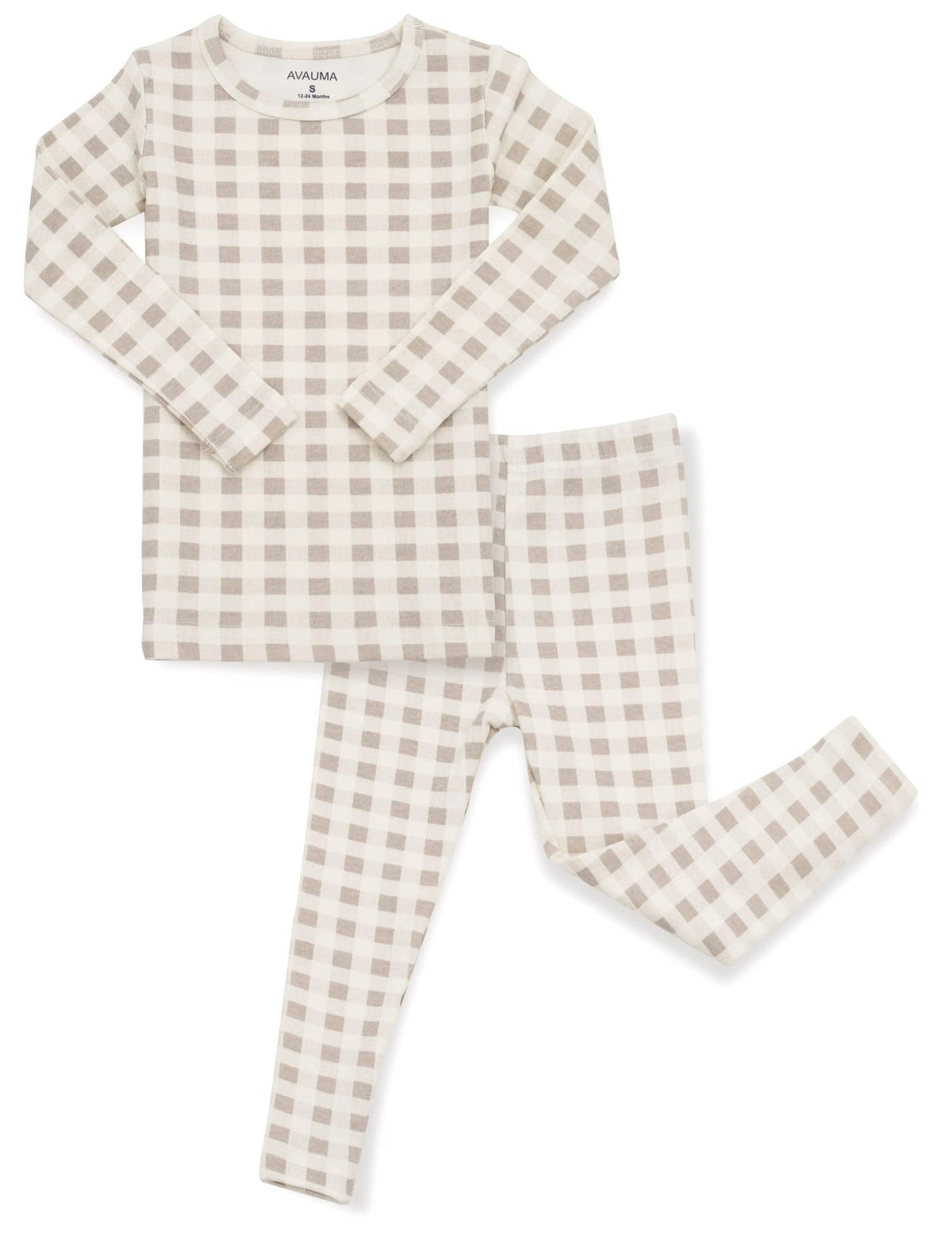 AVAUMA Baby Boys Girls Pajama Set 6M-7T Kids Cute Toddler Snug fit Pattern Design Pjs Cotton Sleepwear