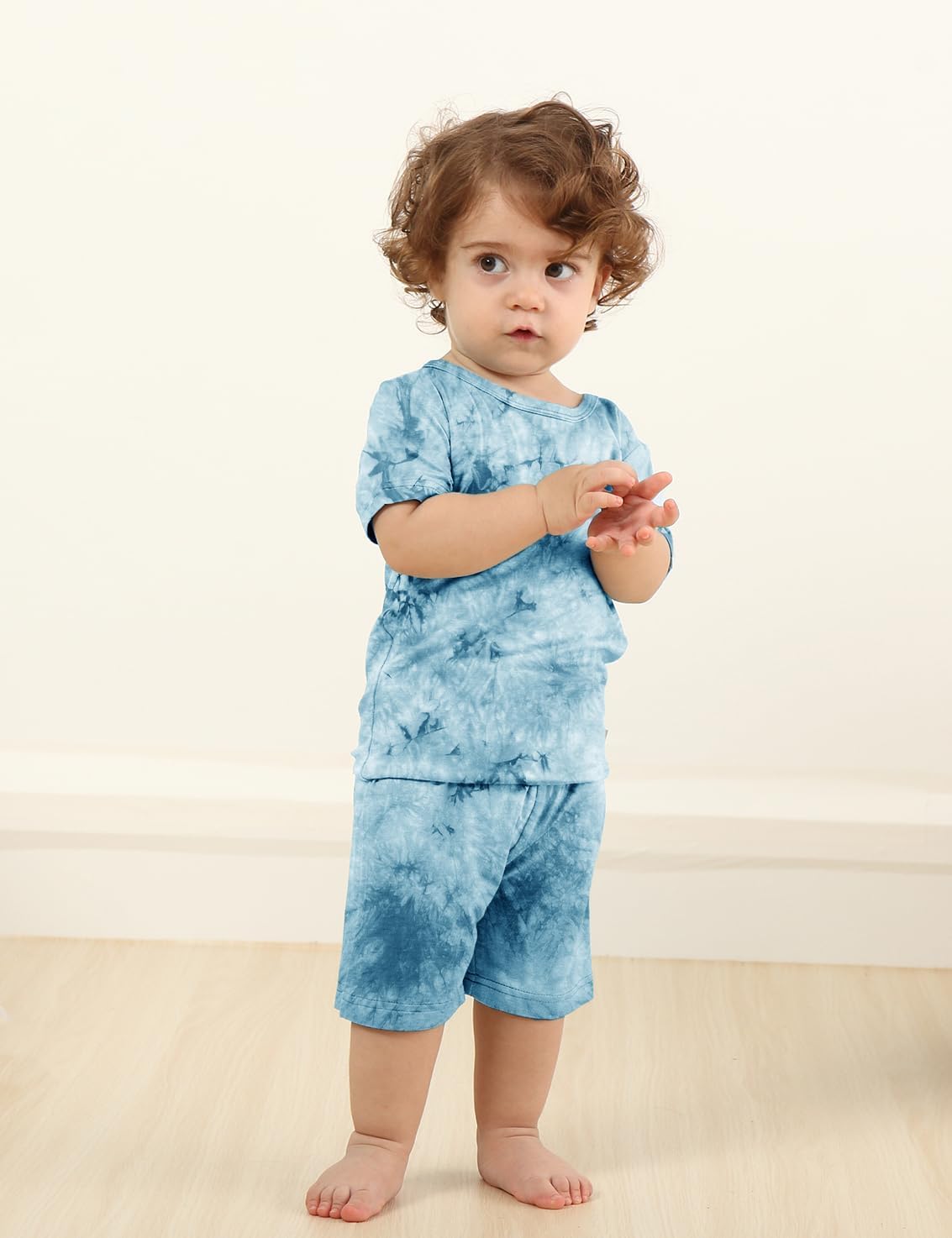Jimonda Boys Girls Bamboo Rayon Pajamas Set Kids Sleepwear