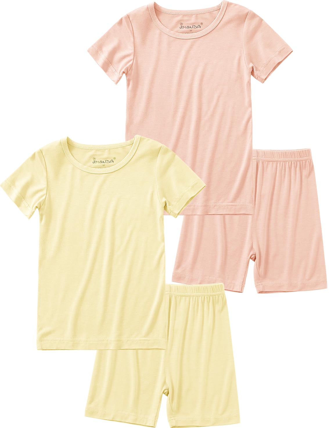 Jimonda Kids Bamboo Rayon Pajamas Set Kids Sleepwear