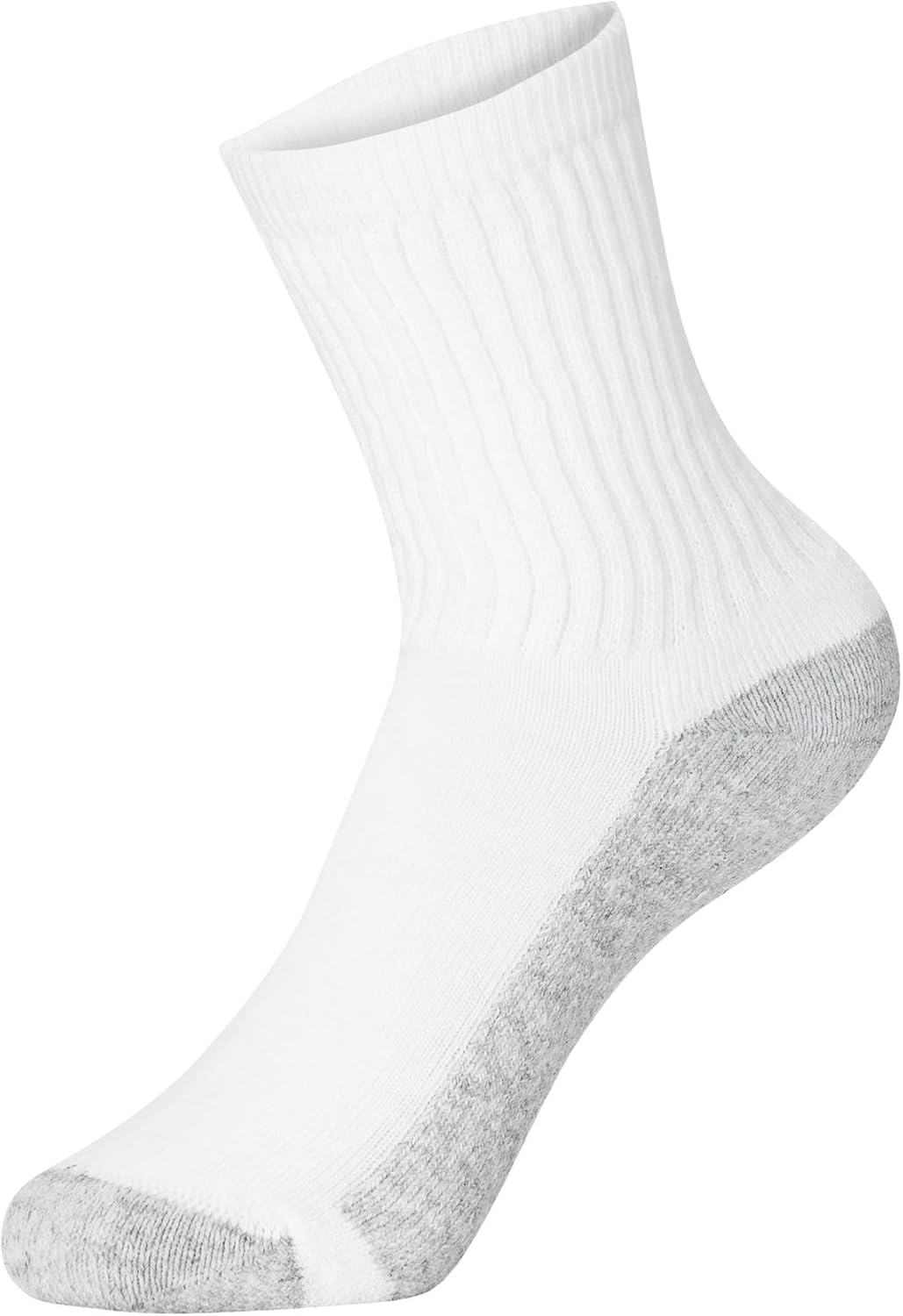 Hanes Boys' Socks Pack, Double Tough Moisture Wicking Ankle, Crew, No Show Socks, 12 & 14 Pair Packs