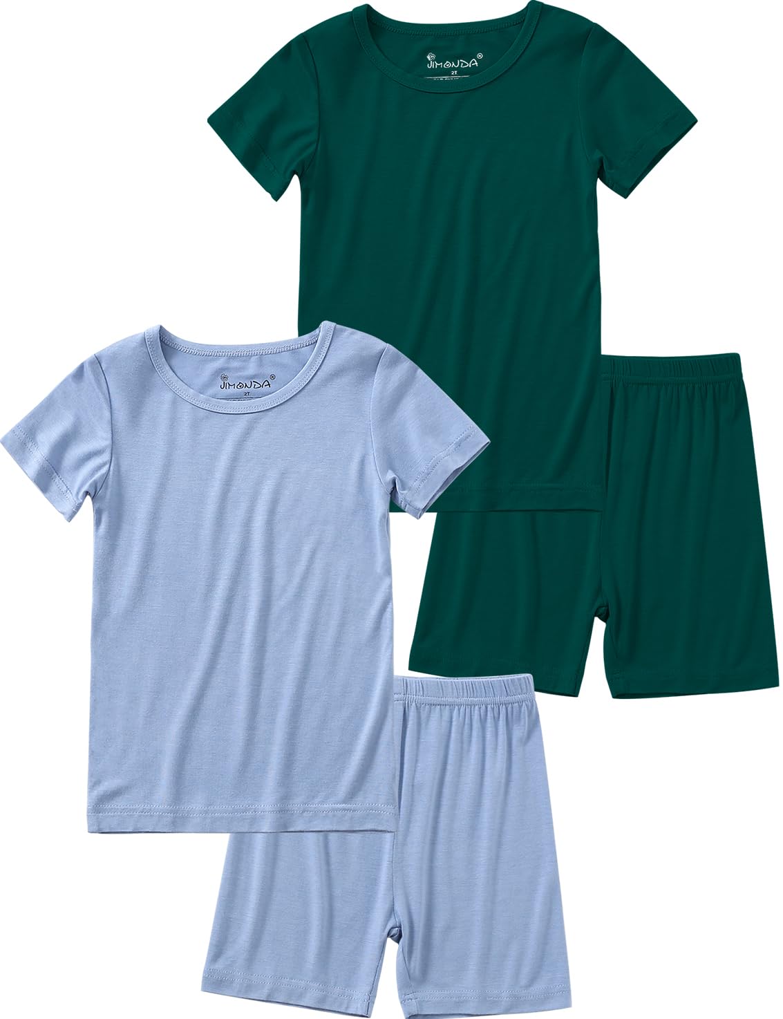 Jimonda Kids Bamboo Rayon Pajamas Set Kids Sleepwear
