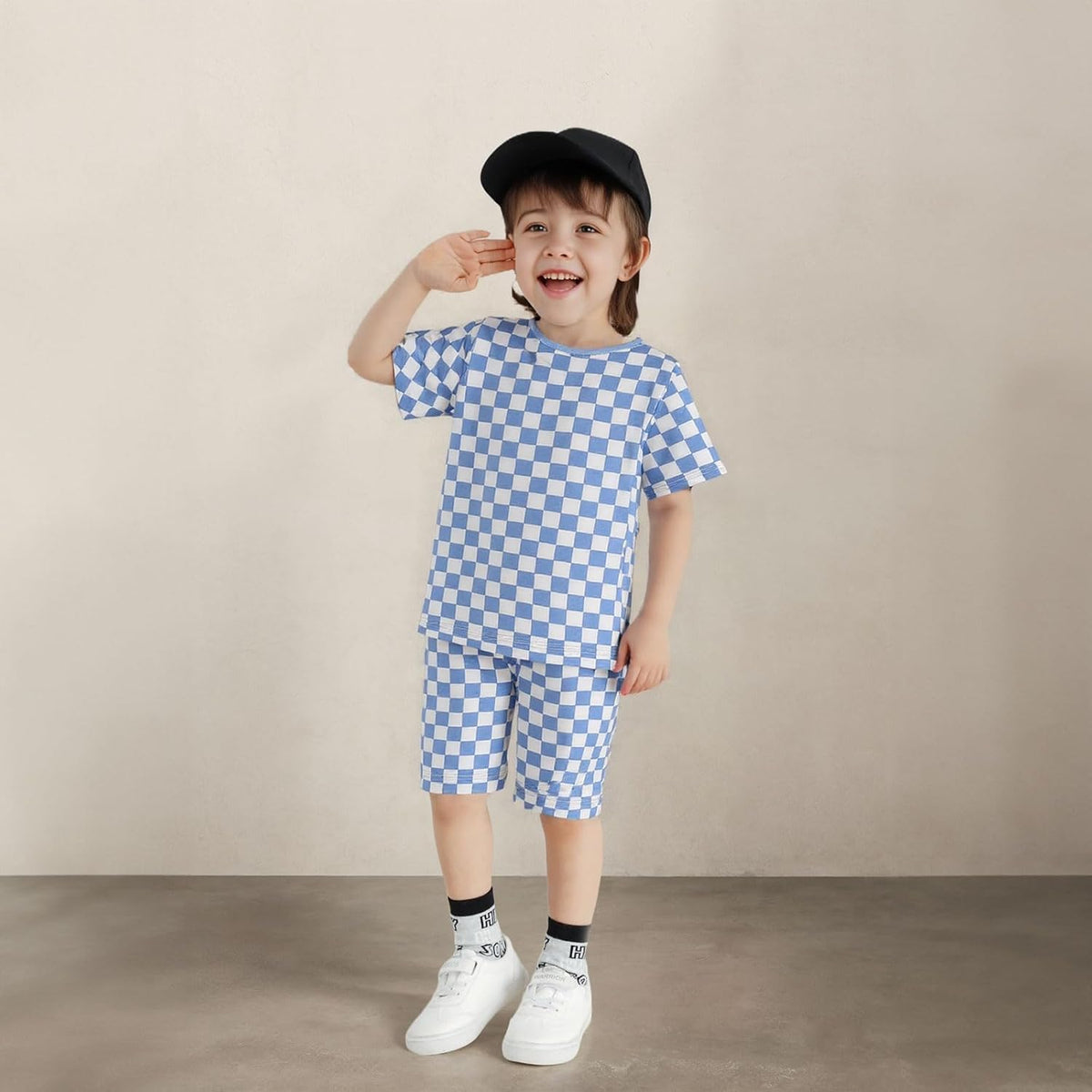 OPAWO Bamboo Pajamas Toddler Boys Summer Pajama Sets Kids Pjs 12M-8Y