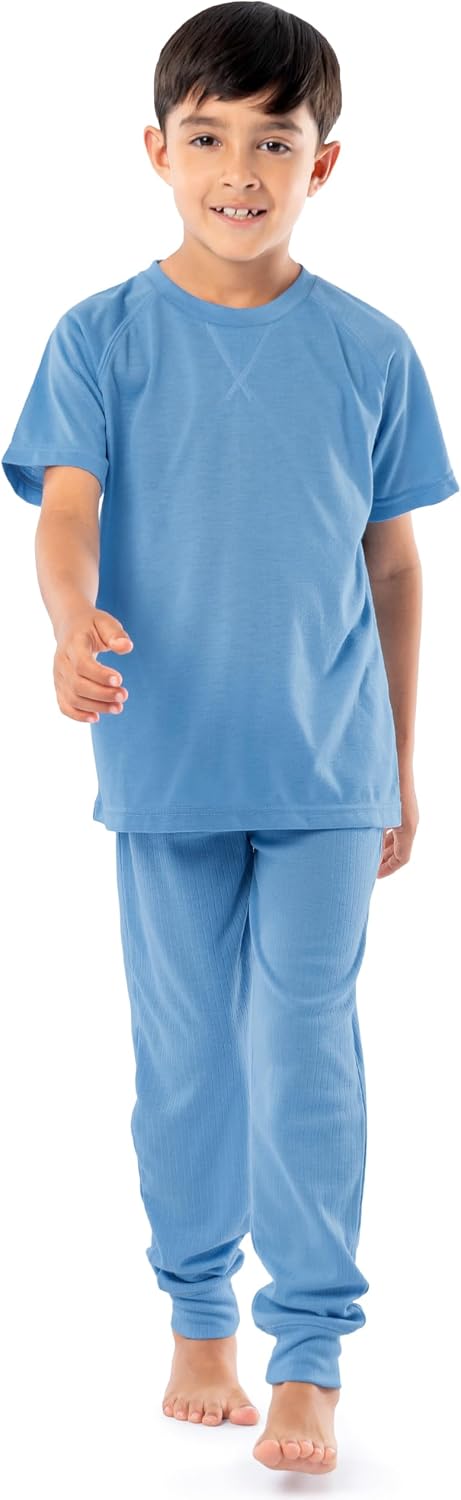 Fruit of the Loom Boys' Relaxing Comfort Loose Fit 2-piece Pajama Set