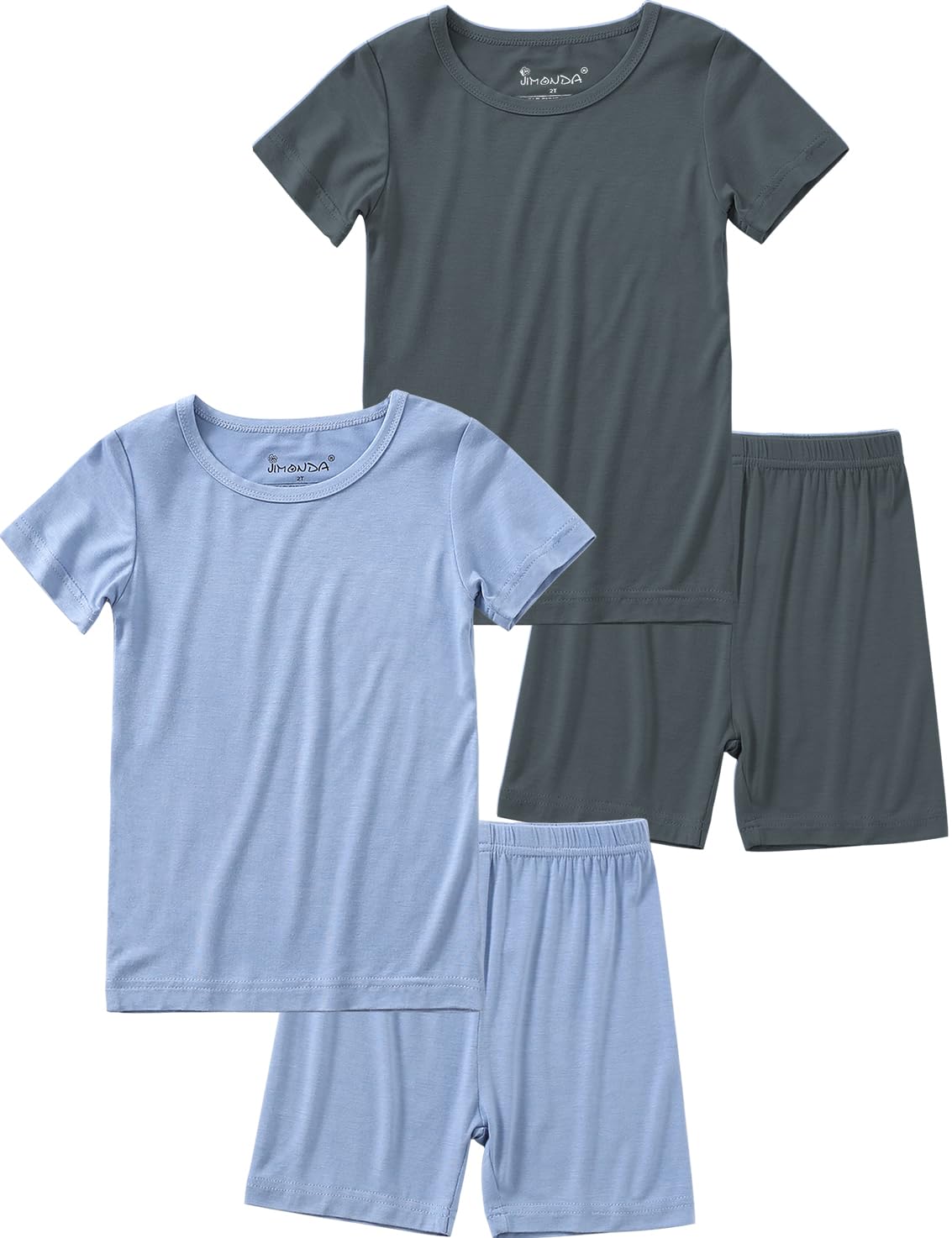 Jimonda Kids Bamboo Rayon Pajamas Set Kids Sleepwear
