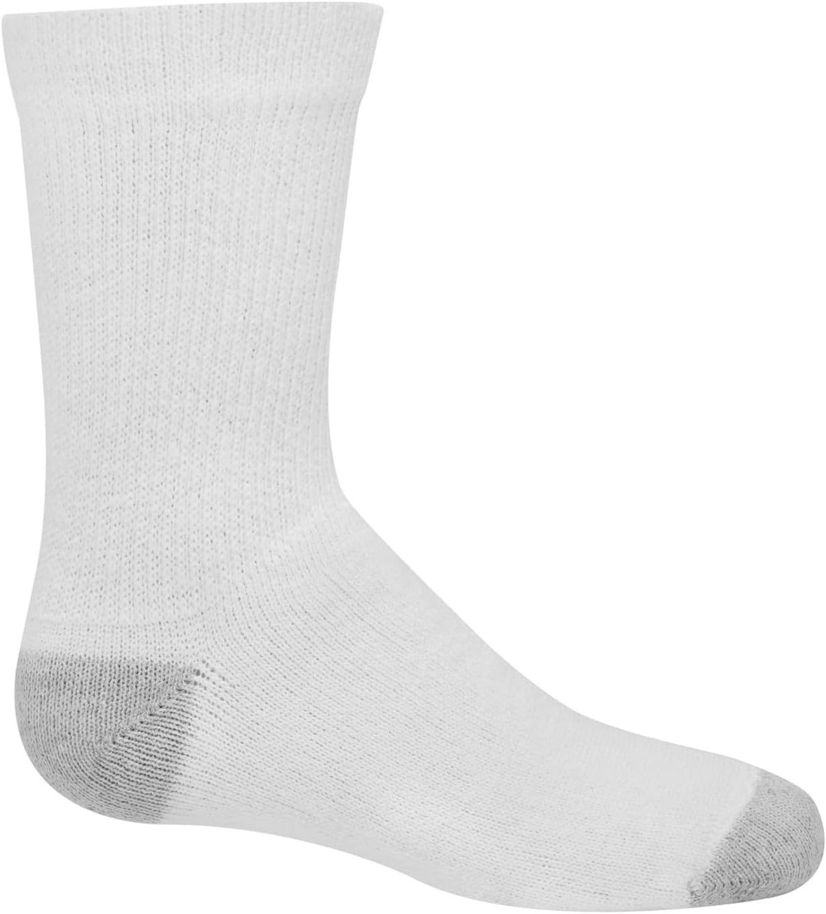 Hanes Boys' Uniform Crew Socks | Moisture-Wicking, 10-Pack for School