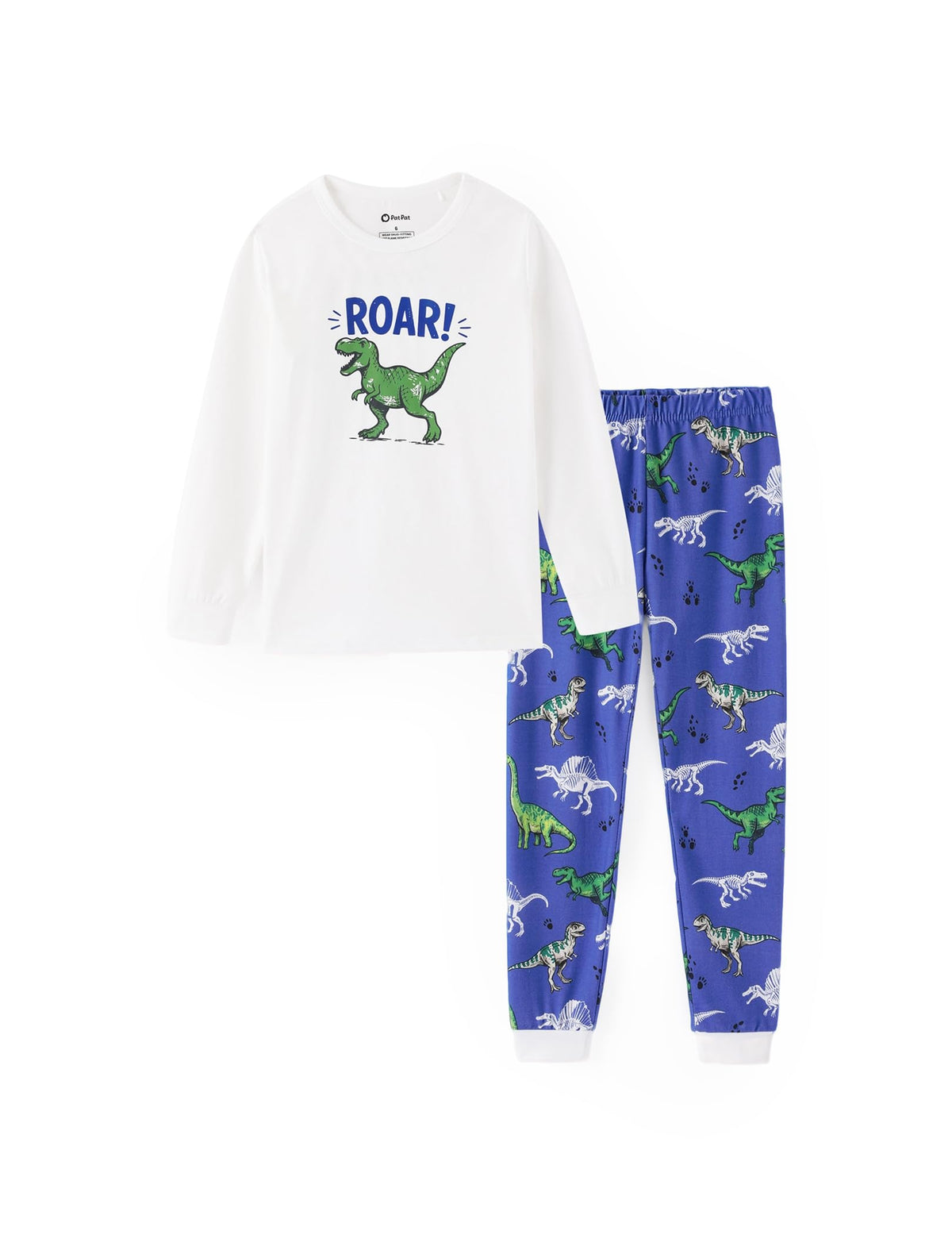 PATPAT Boys Pajamas 2 Piece PJs Set T-shirts with Shorts 6-12 Years