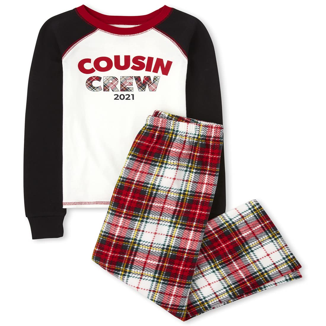 The Children's Place Baby and Family Matching Fleece Holiday Pajama Set