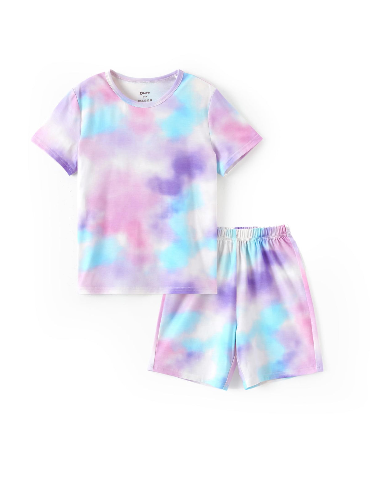 PATPAT Boys Pajamas Short Sleeve T-Shirt and Shorts 2-Piece Sleepwear