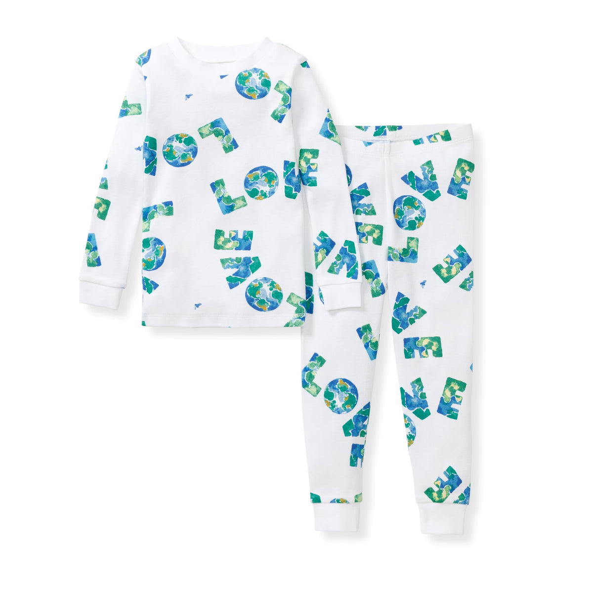 Burt's Bees Baby Organic Cotton Pajamas for Boys, Toddler PJ Set