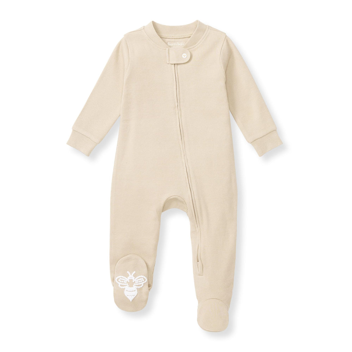 Burt's Bees Baby Boys' Organic Cotton, Sleep and Play Footed Pajamas