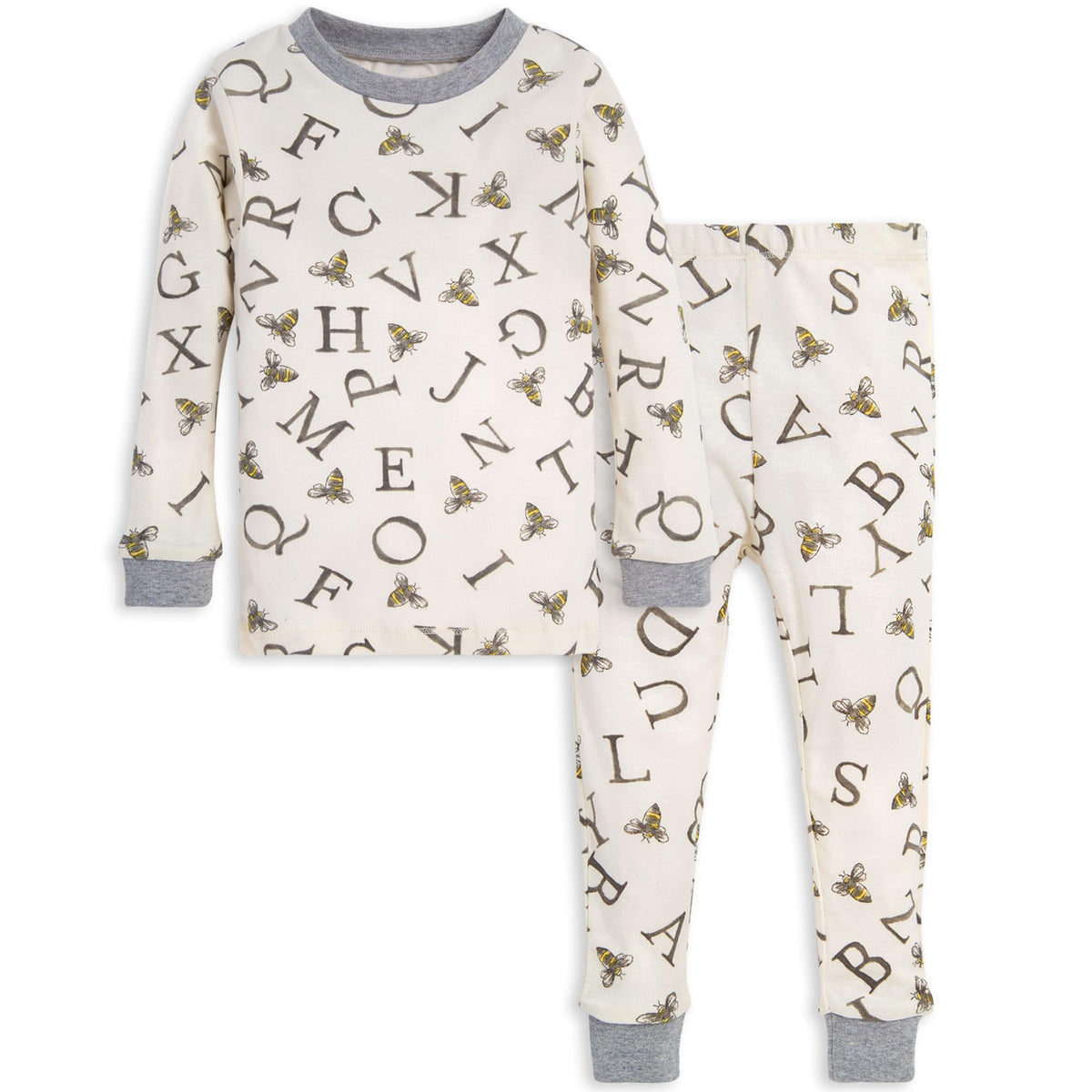 Burt's Bees Baby Organic Cotton Pajamas for Boys, Toddler PJ Set