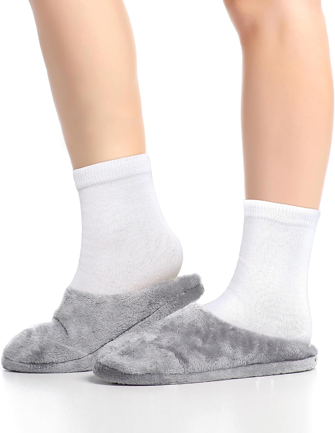 Kids Socks 12 Pairs Crew Socks for Toddler Boys Girls 1-14 Years