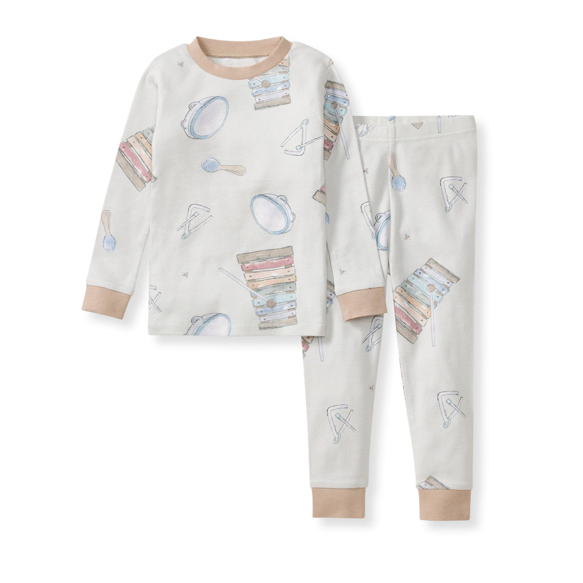 Burt's Bees Baby Organic Cotton Pajamas for Boys, Toddler PJ Set