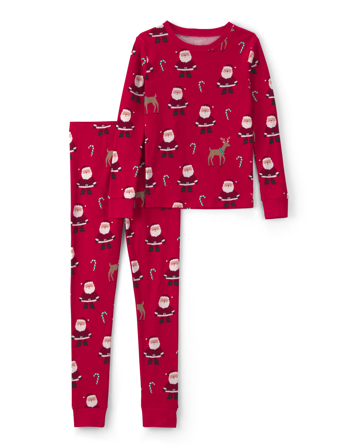 Carter's Unisex Adult 2-piece Holiday Cotton Pj