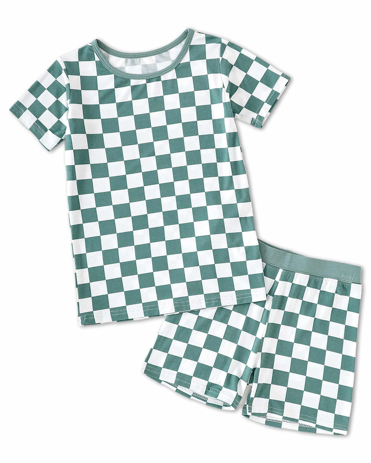 OPAWO Bamboo Pajamas Toddler Boys Summer Pajama Sets Kids Pjs 12M-8Y