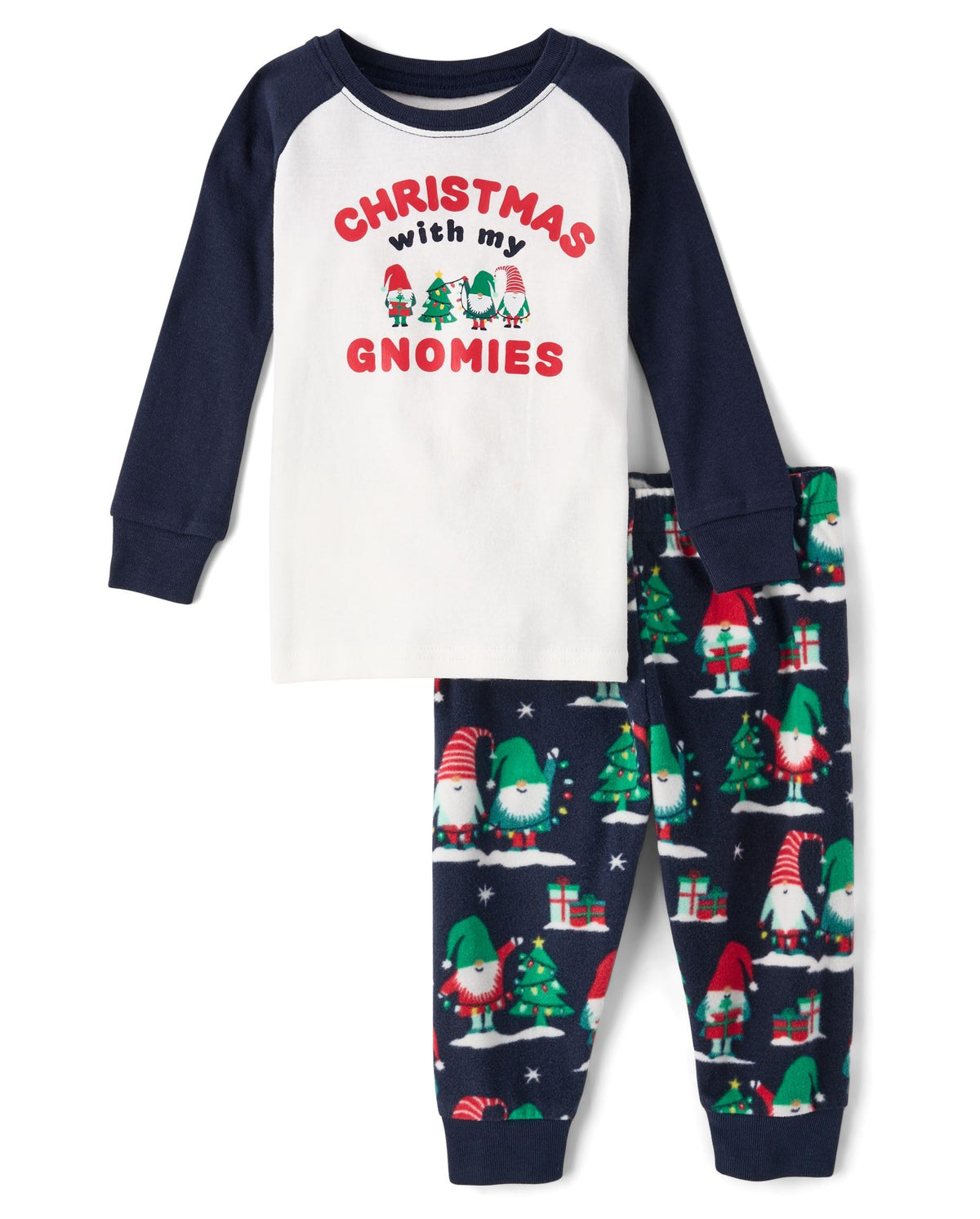 The Children's Place Baby and Family Matching Fleece Holiday Pajama Set