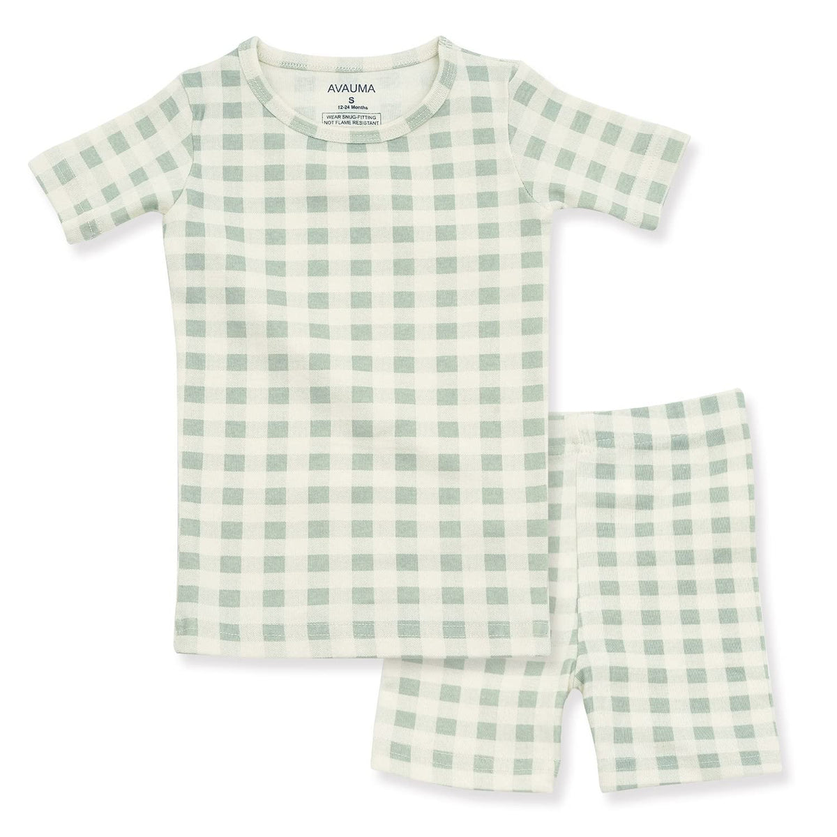 AVAUMA Baby Boys Girls Pajama Set 6M-7T Kids Cute Toddler Snug fit Pattern Design Pjs Cotton Sleepwear