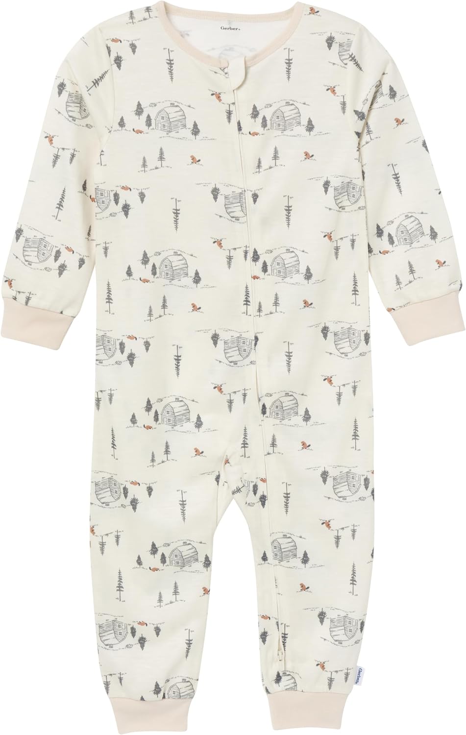 Gerber Baby Boys' Toddlers Loose-fitting Footless Pajamas