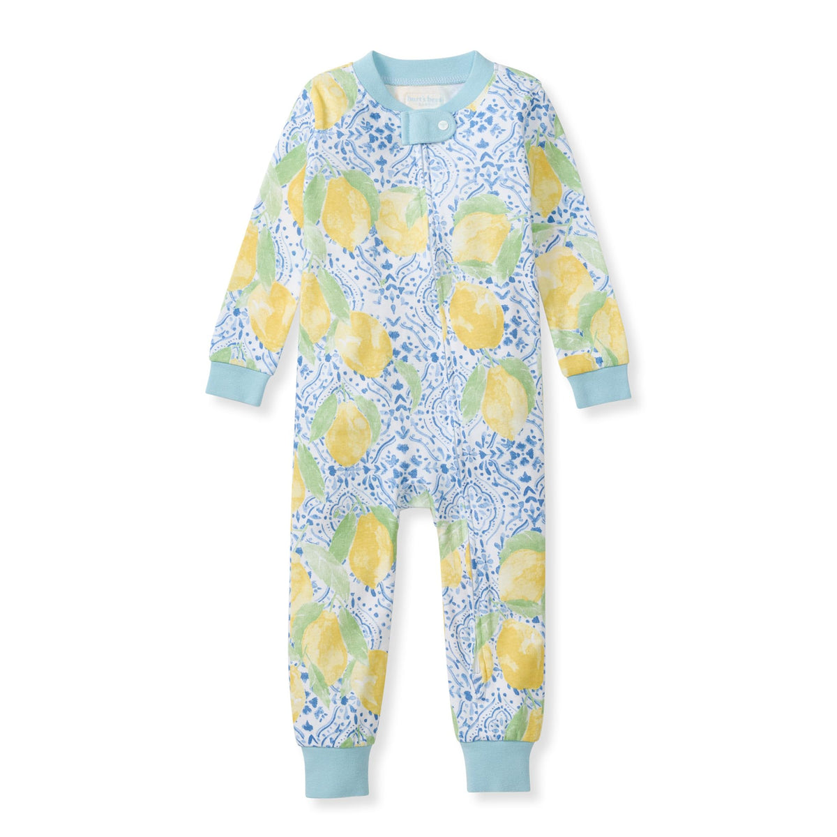 Burt's Bees Baby Boys Footless Pajamas, Sleep and Play Loose Fit, 100% Organic Cotton Soft One-piece PJs, Sizes NB to 6-9 Months