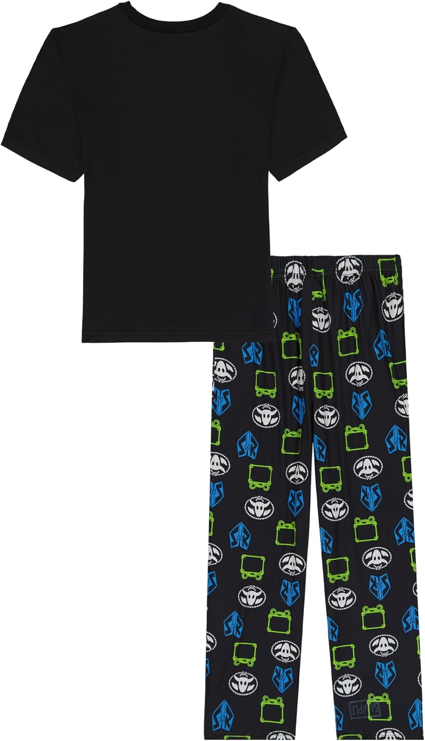 Disney Boys' 2-piece Loose-fit Pajama Set, Matching Long-Sleeve Pajamas