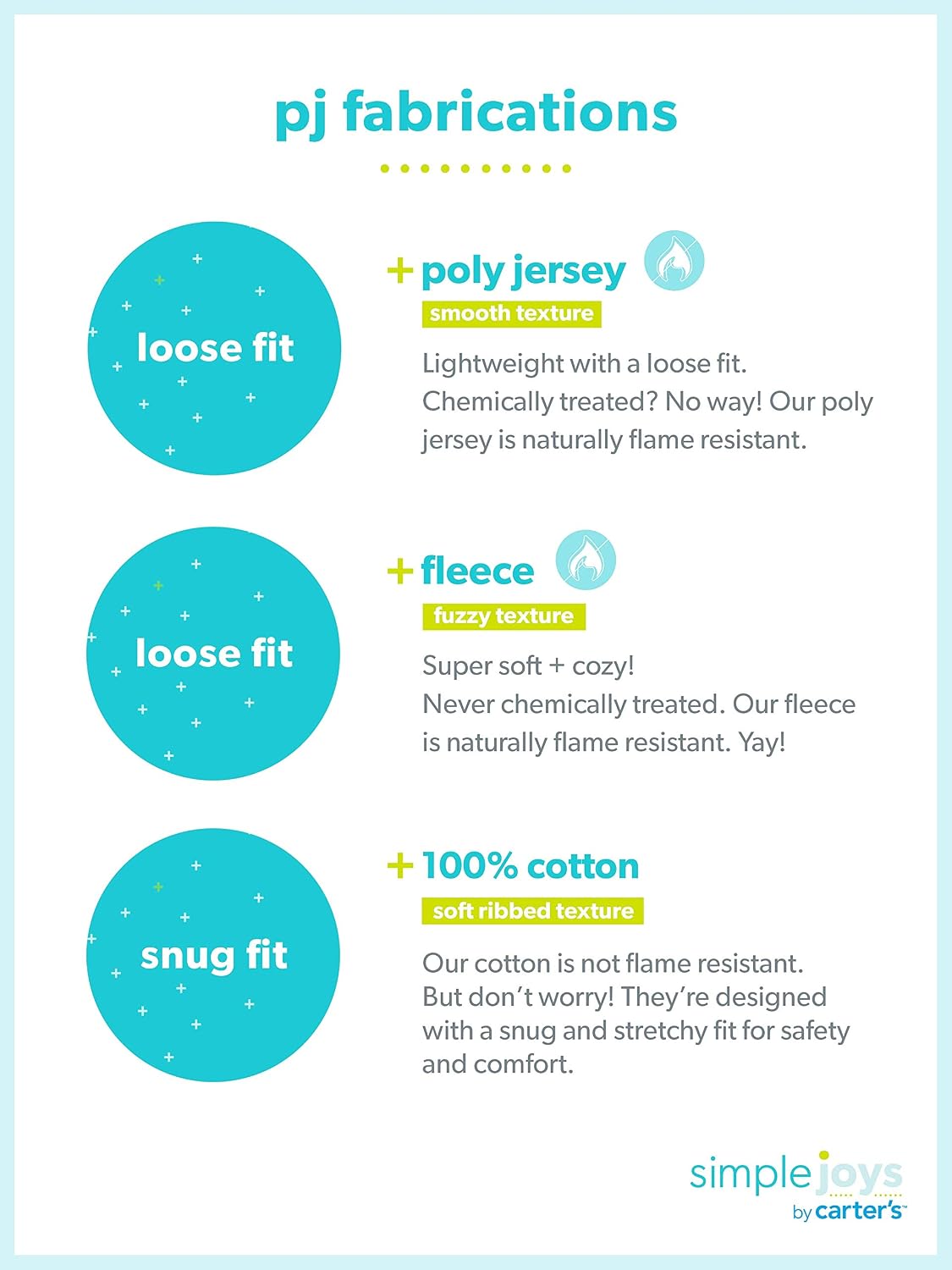 Simple Joys by Carter's Kids' Loose-fit Flame Resistant Fleece Footed Pajamas