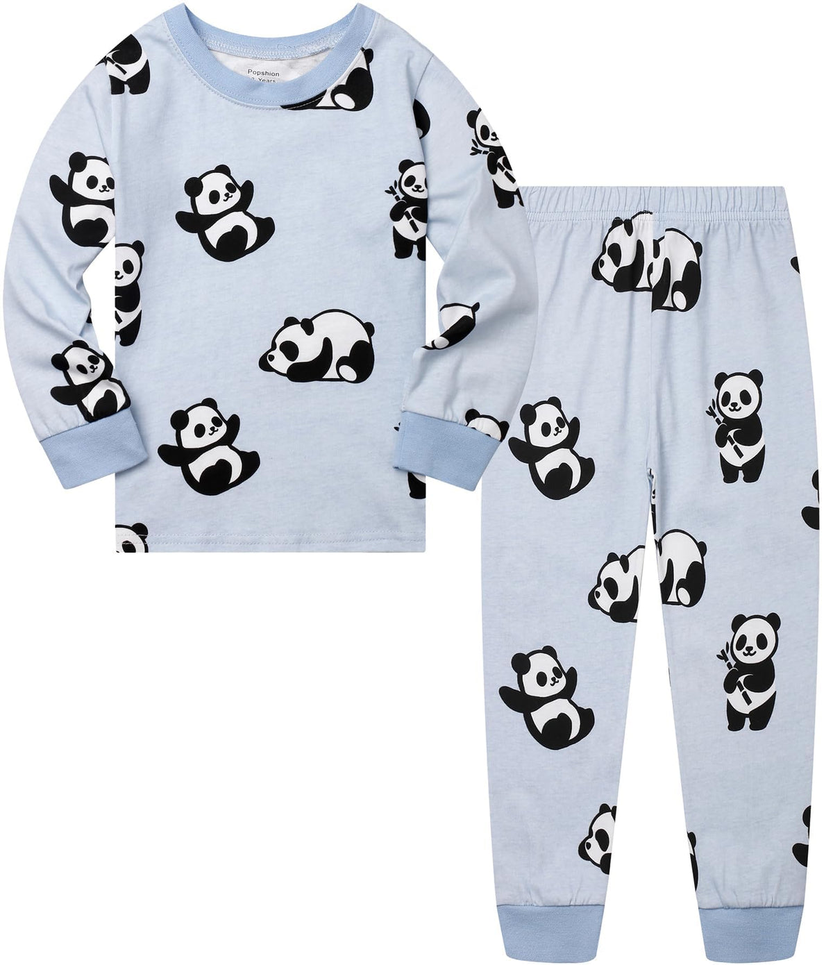 Toddler Boys Pajamas Set 100% Cotton Winter Warm 2 Piece Long Sleeve Pjs