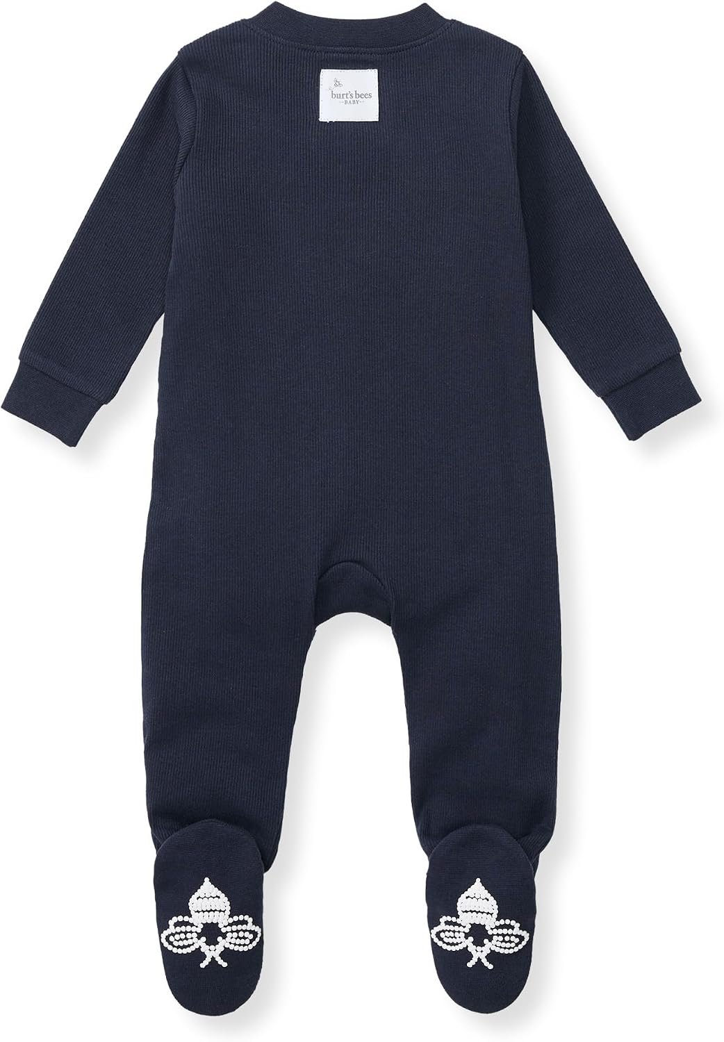 Burt's Bees Baby Boys' Organic Cotton, Sleep and Play Footed Pajamas